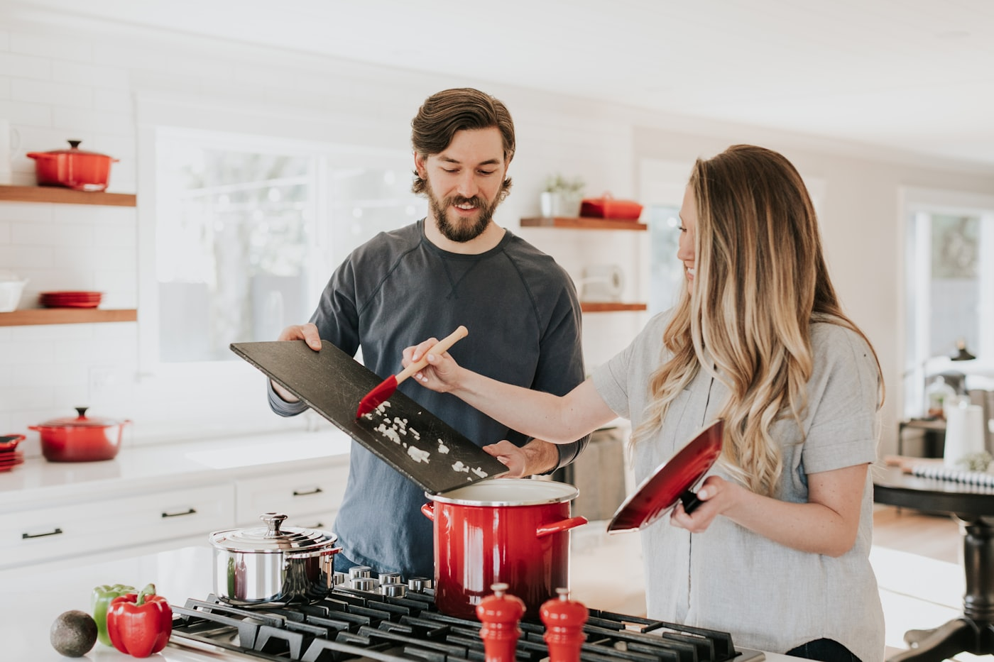 Kitchenware and small appliances staged for resale condition checks for Accessibility Statement